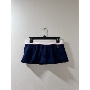 Nike Swim Skirt Bottoms Navy Blue Women Size 8